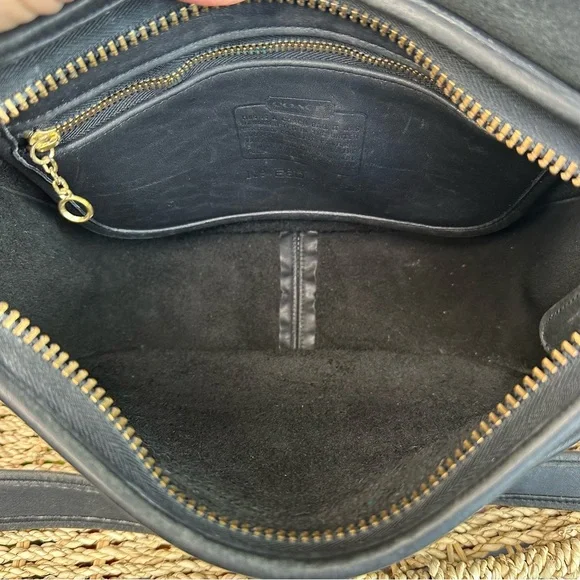 Coach Vintage Patricia's Legacy Saddle Bag 9951 Black - Picture 11 of 16